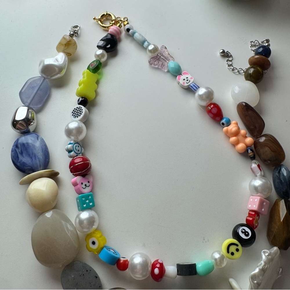 BUNDLE Multicolor Beaded Women's Necklaces - Picture 4 of 5